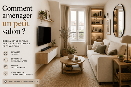 Comment aménager un petit salon ? - Maison Du Design