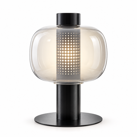 Lampe De Chevet Verre Soufflé Moderne