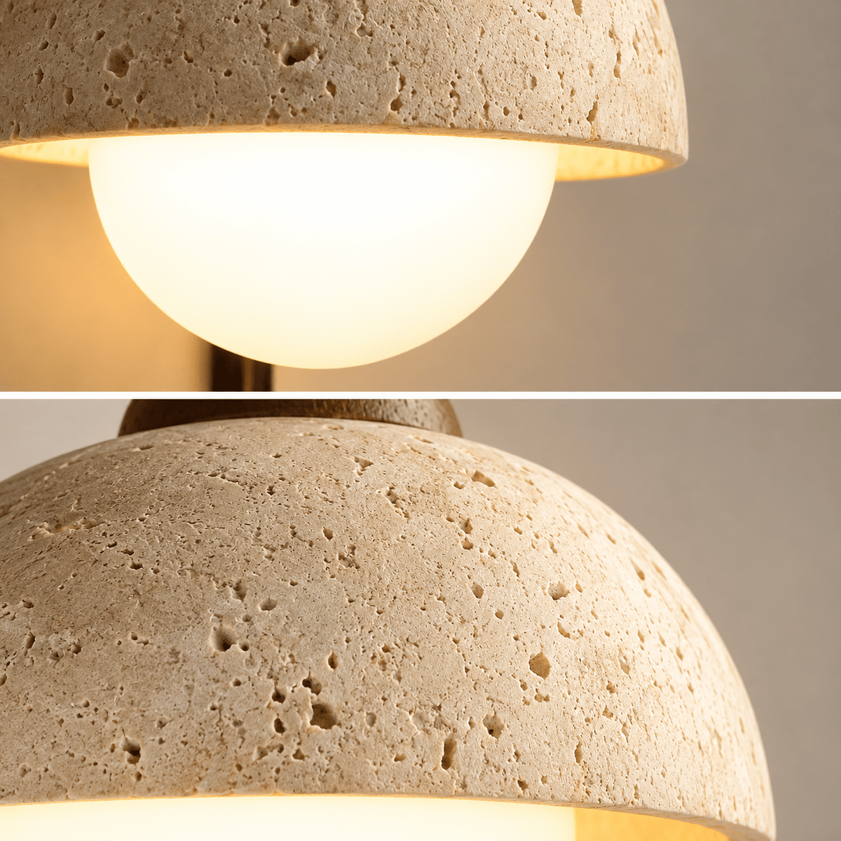 Applique Murale Bois & Travertin Design - Maison Du Design