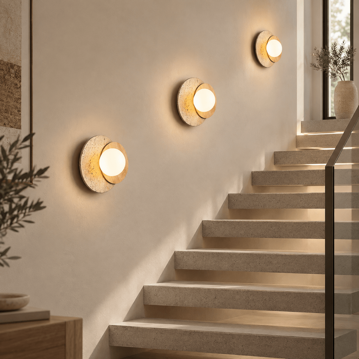 Applique Murale Double Disque - Maison Du Design