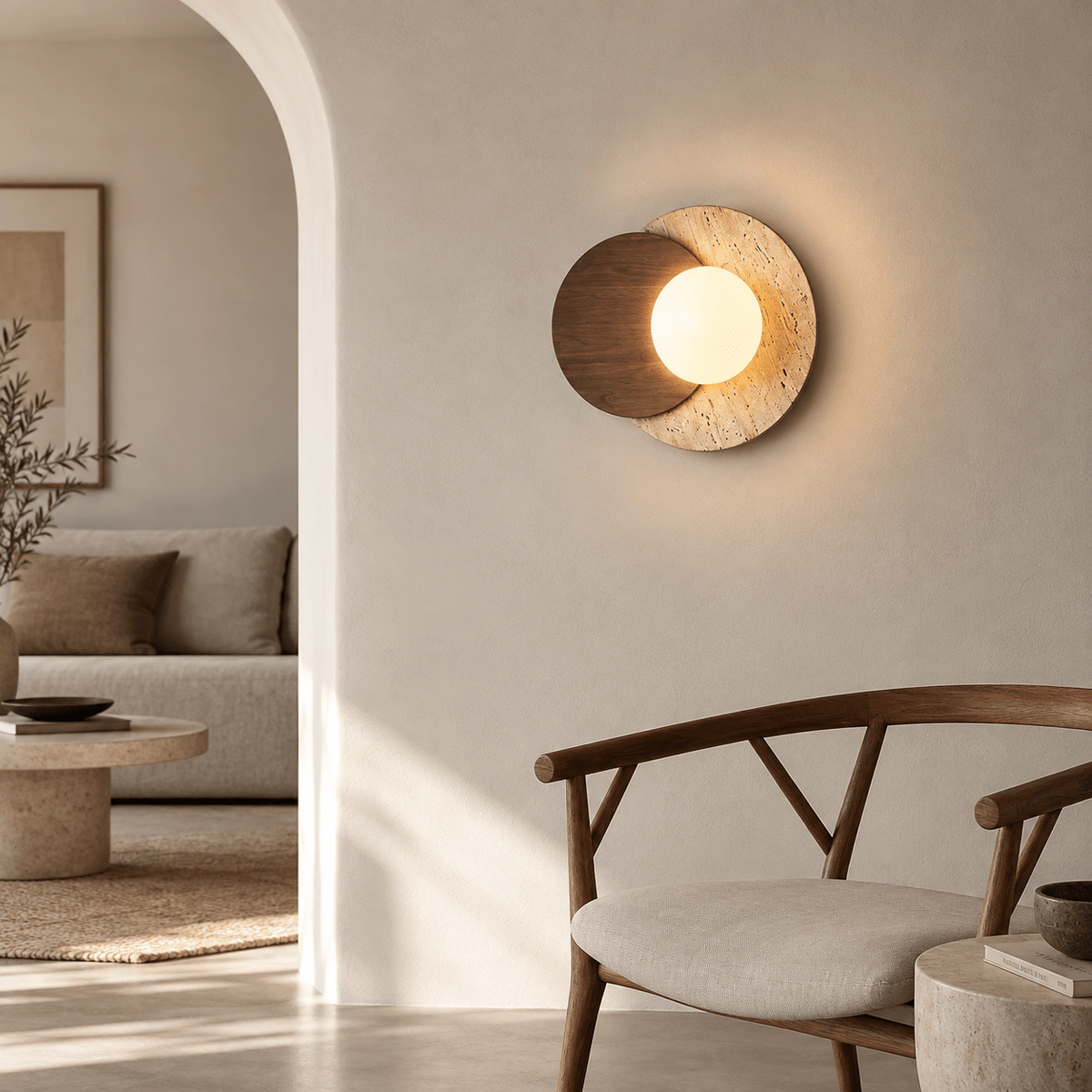 Applique Murale Double Disque - Maison Du Design