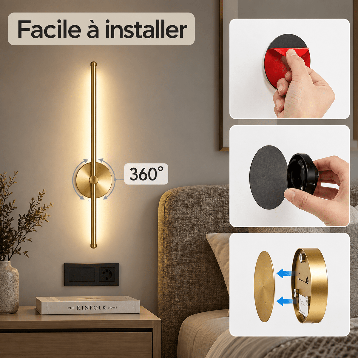 Applique Murale LED Design - Maison Du Design
