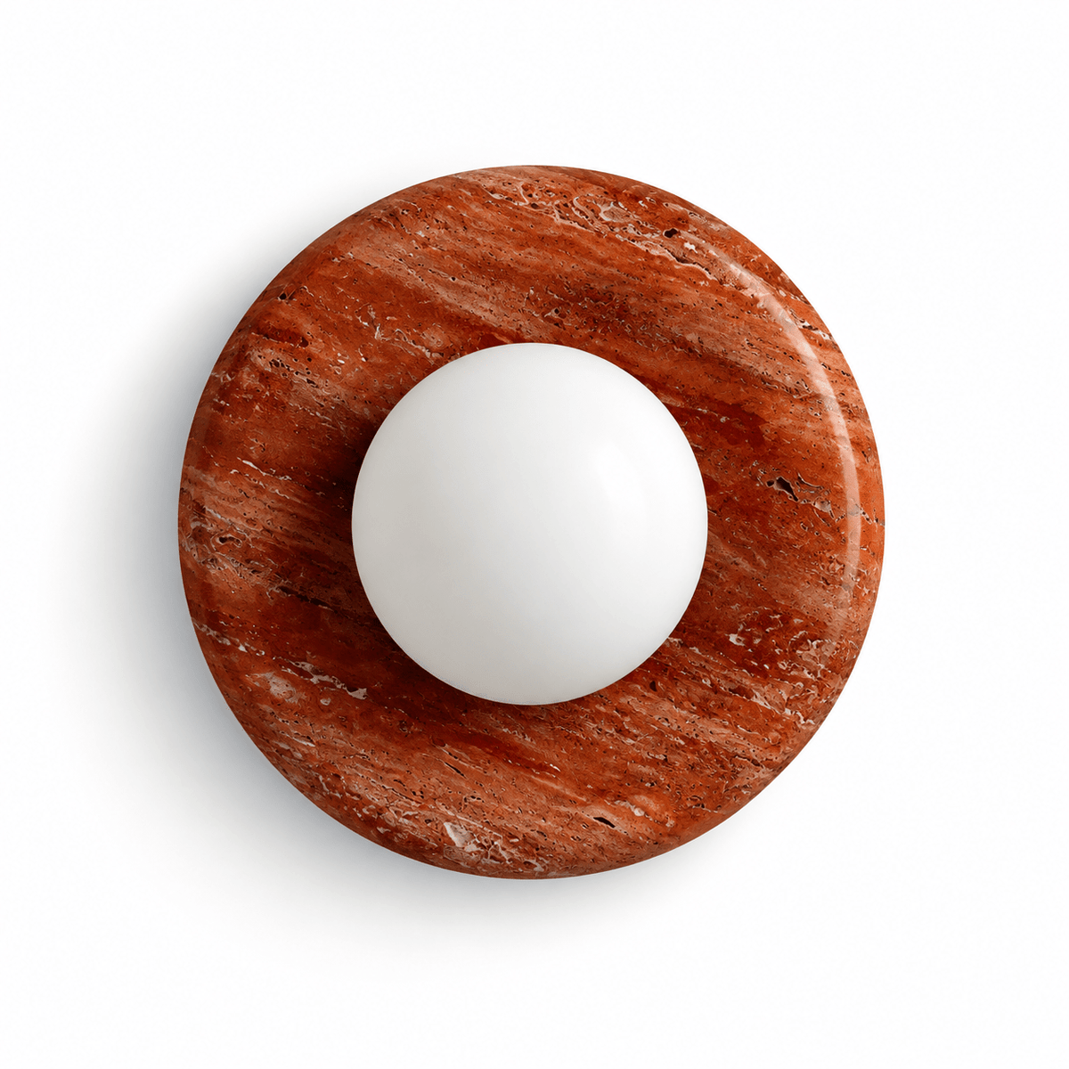Applique Murale Ronde Marbre Design - Maison Du Design