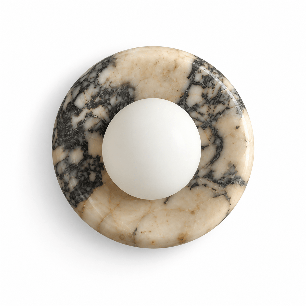 Applique Murale Ronde Marbre Design - Maison Du Design