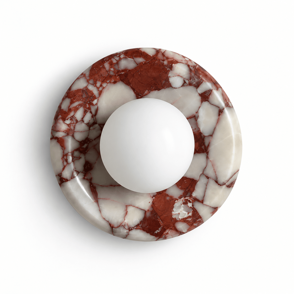 Applique Murale Ronde Marbre Design - Maison Du Design