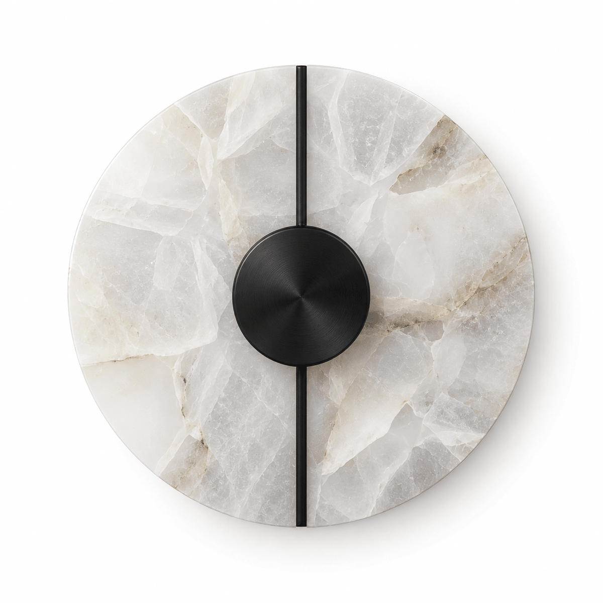 Applique Murale Ronde Marbre Design Épuré - Maison Du Design