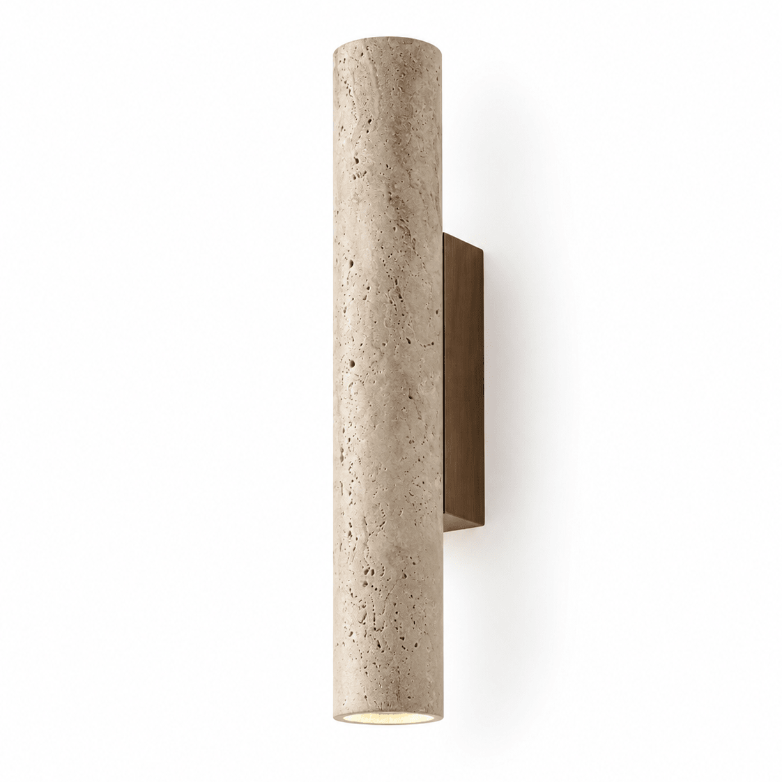 Applique Murale Travertin Cylindrique - Maison Du Design