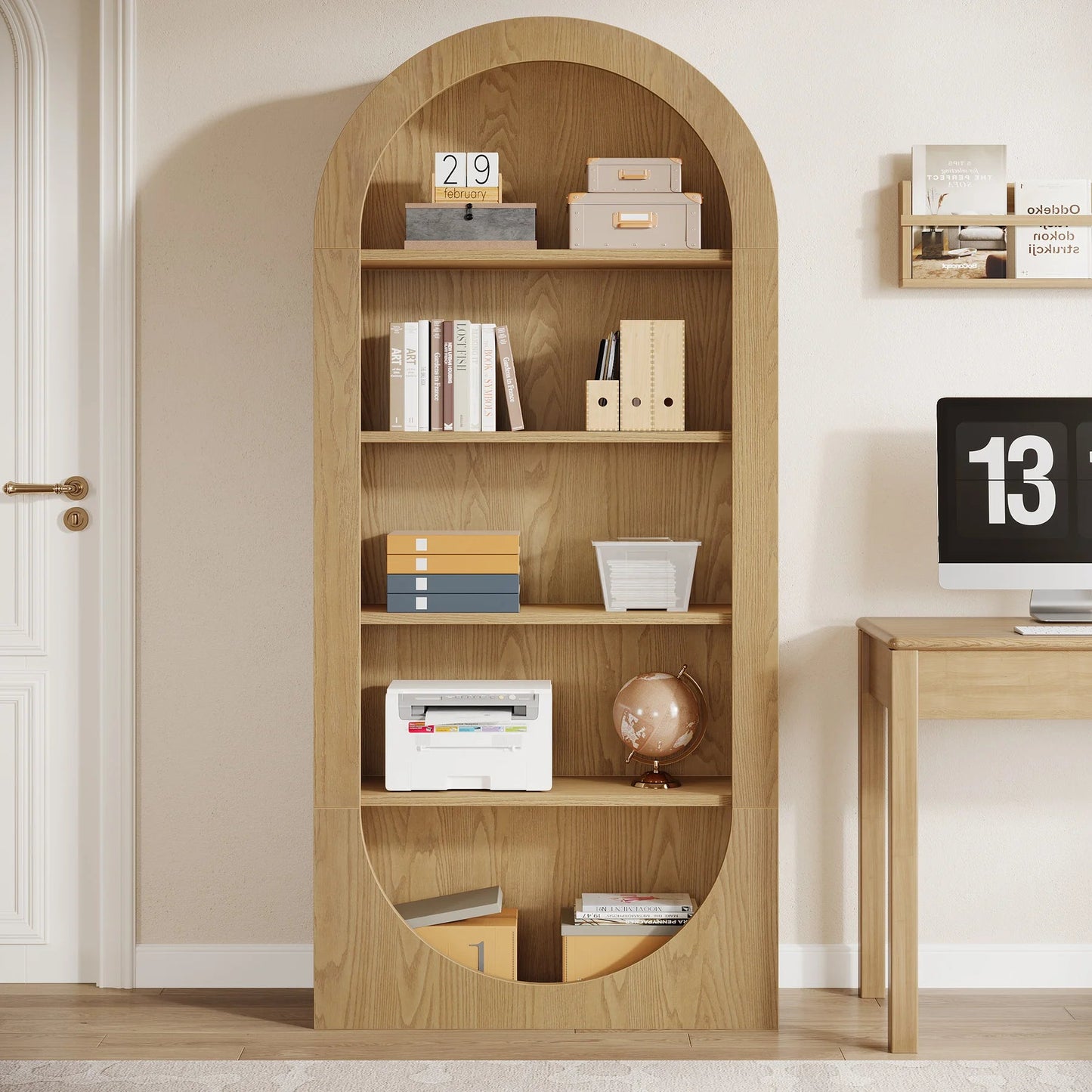 Étagère Bibliothèque Arche Scandinave - Maison Du Design