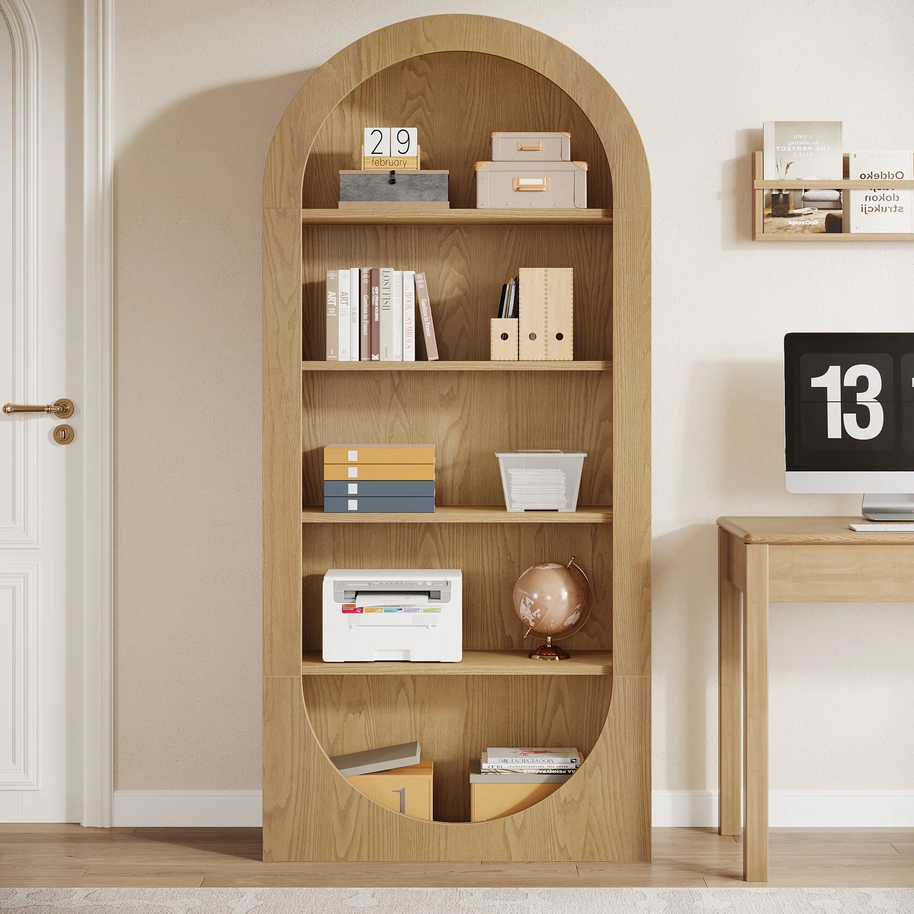 Étagère Bibliothèque Arche Scandinave - Maison Du Design