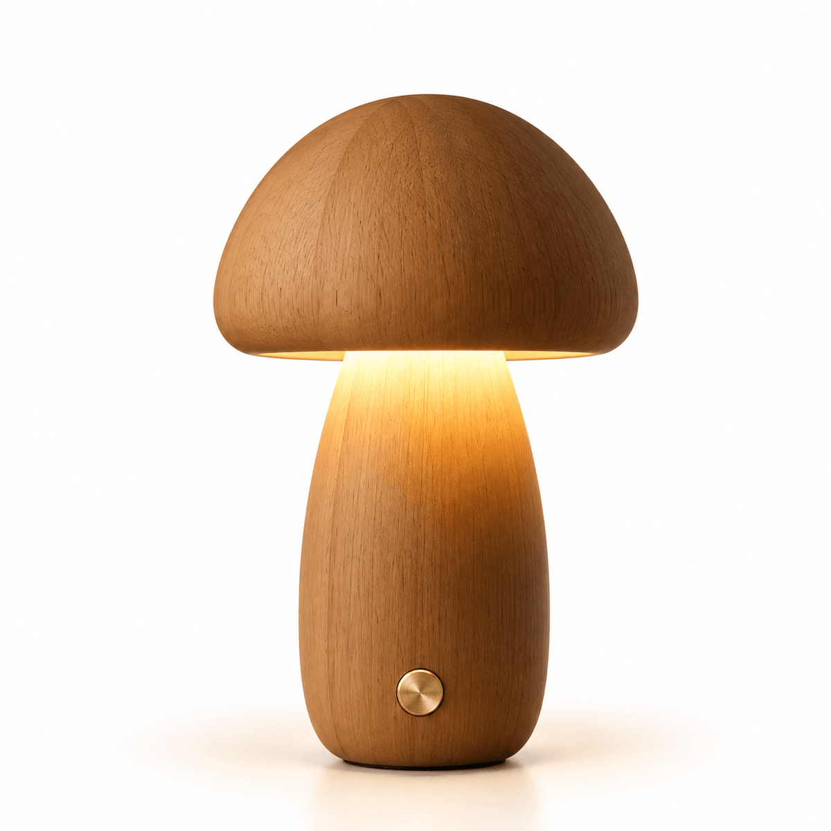 Lampe Champignon Bois - Maison Du Design