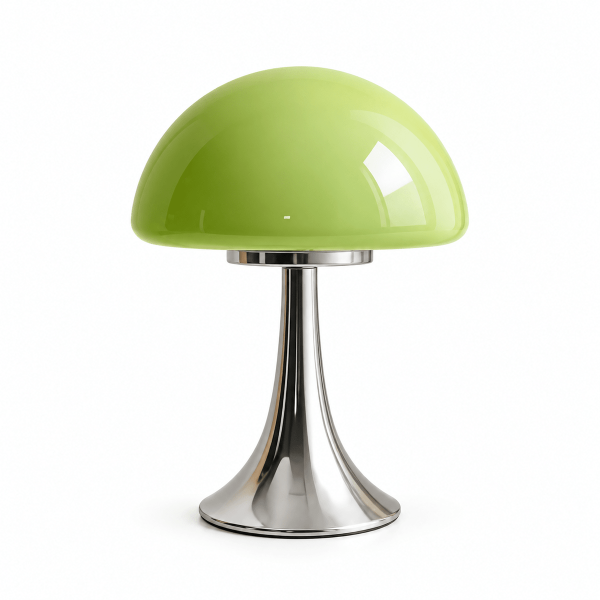 Lampe Champignon Vintage Pied Chromé - Maison Du Design