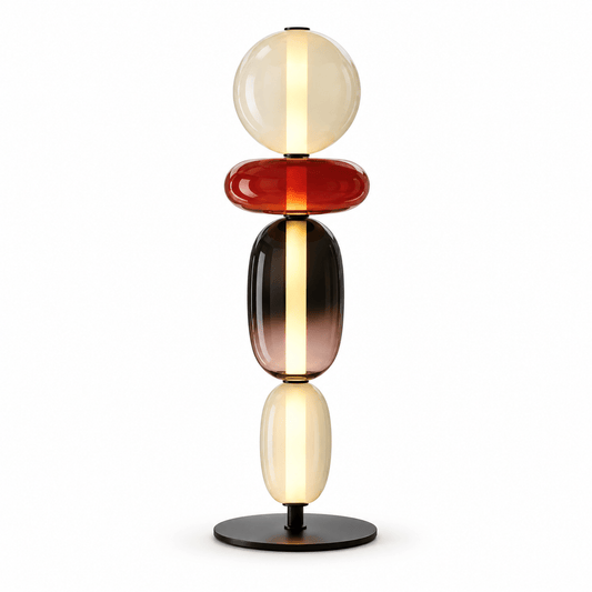 Lampe De Bureau En Verre Sphères - Maison Du Design