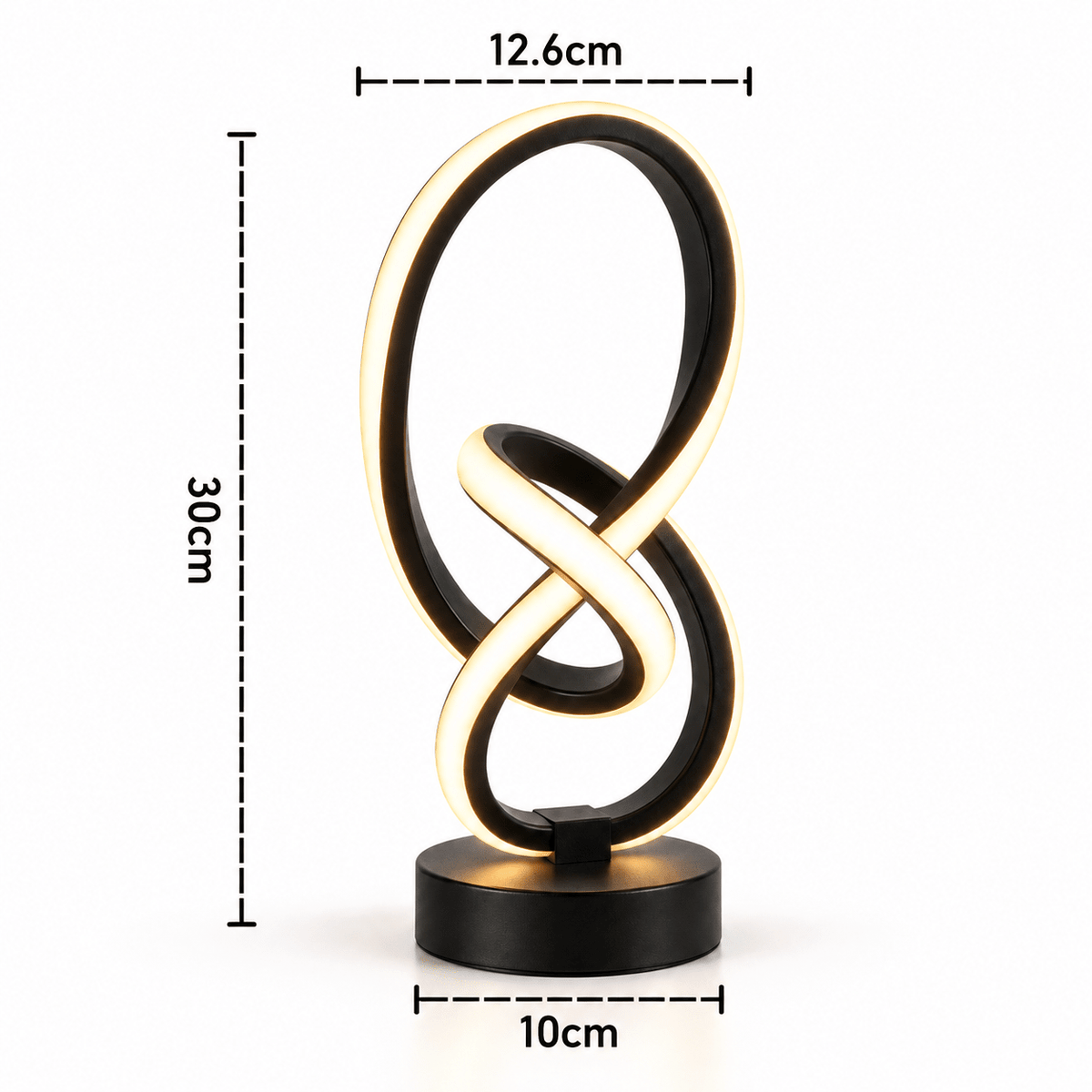 Lampe De Bureau LED Spirale - Maison Du Design
