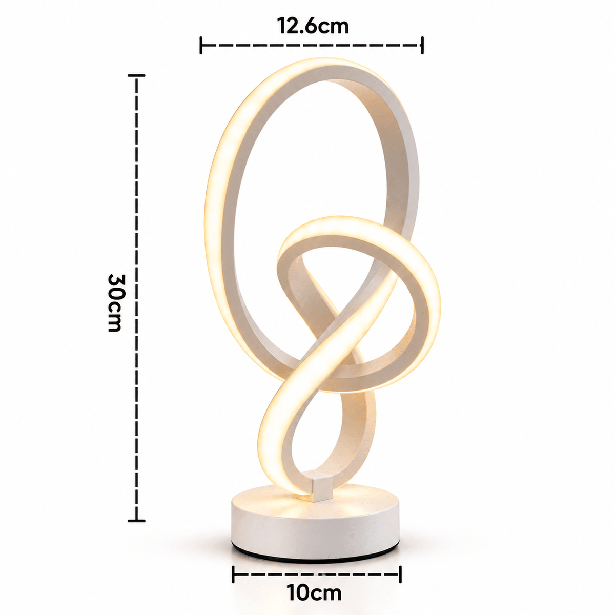 Lampe De Bureau LED Spirale - Maison Du Design