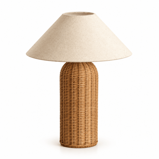 Lampe De Chevet Osier Bohème - Maison Du Design