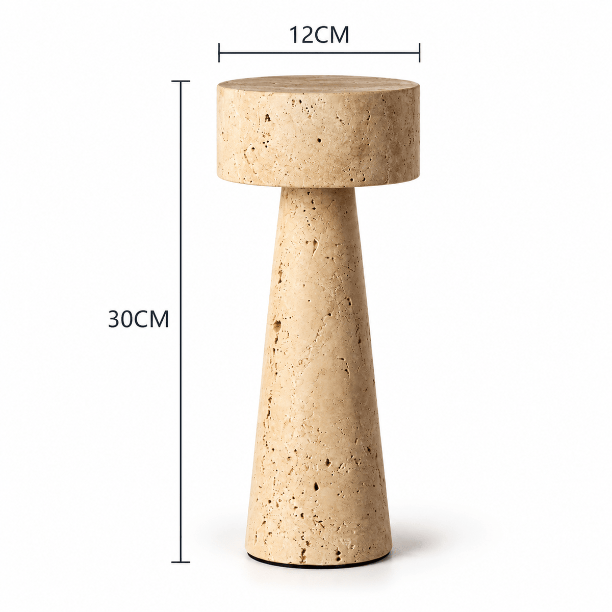Lampe De Chevet Travertin Wabi-Sabi - Maison Du Design