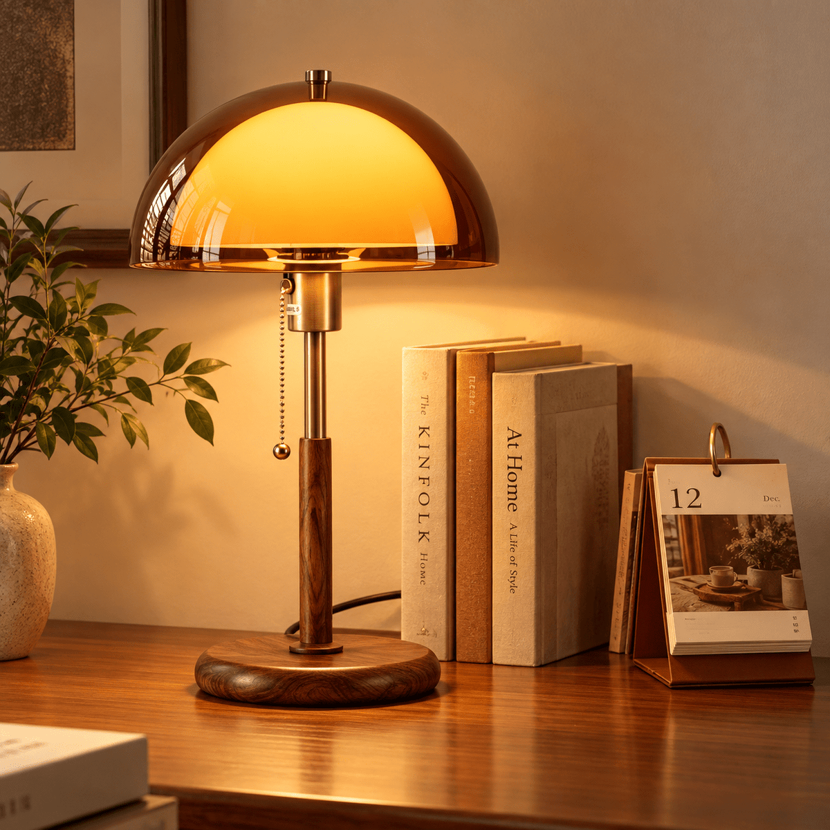 Lampe de Chevet Vintage Champignon - Maison Du Design