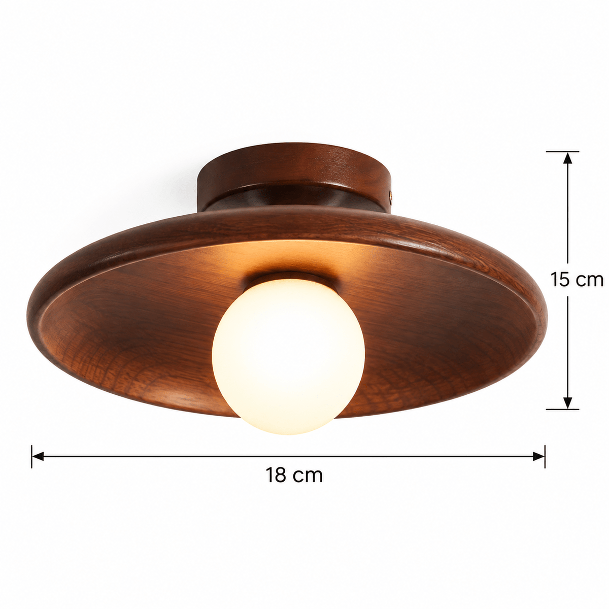Plafonnier Bois Scandinave - Maison Du Design