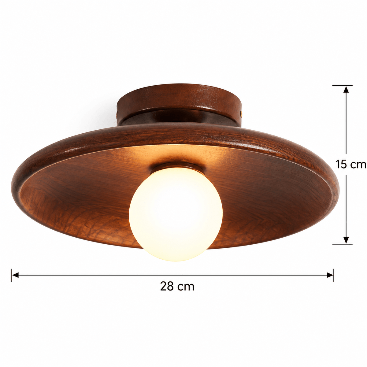 Plafonnier Bois Scandinave - Maison Du Design