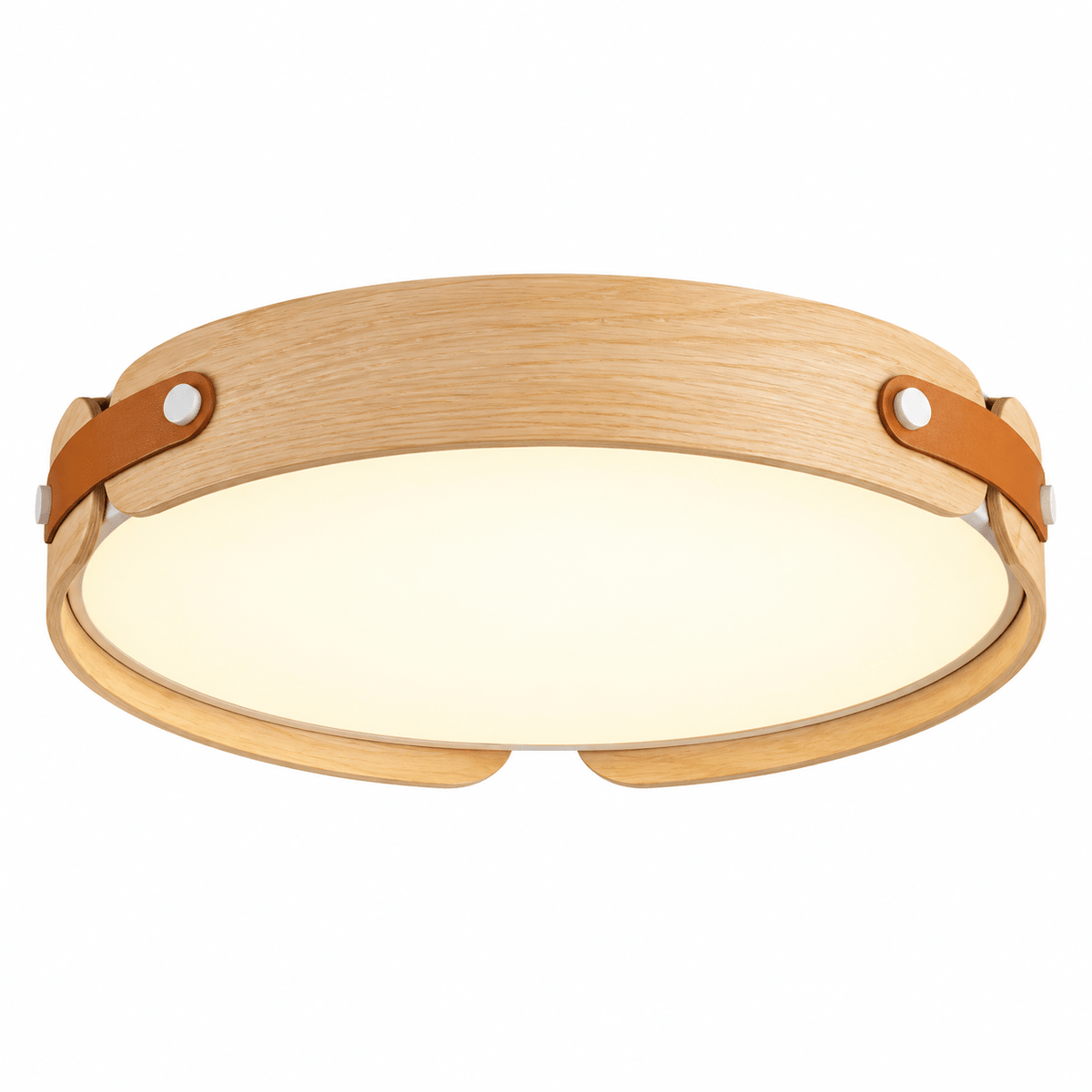 Plafonnier Rond Japonais Bois Design Moderne - Maison Du Design