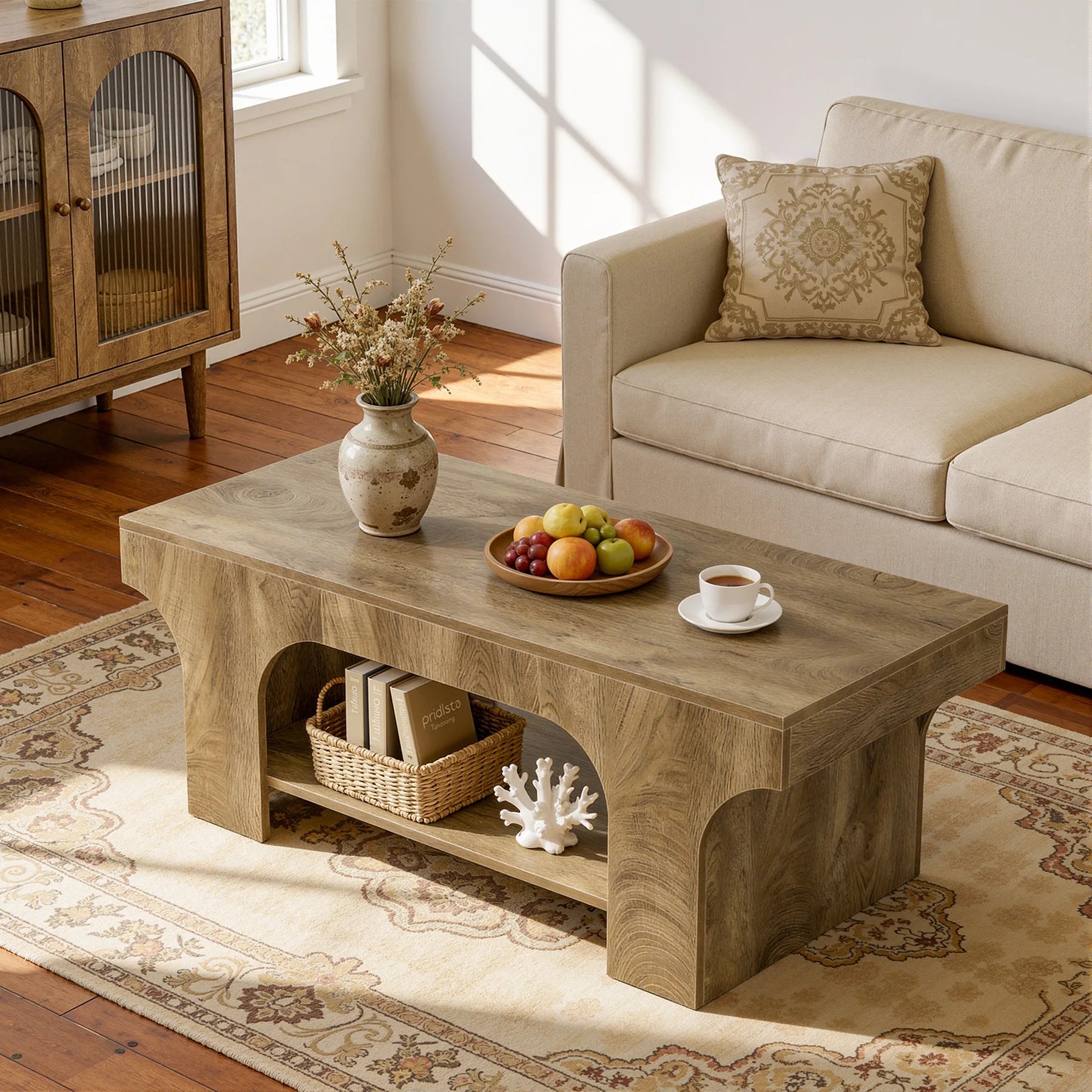 Table Basse Design Pieds Arqués - Maison Du Design