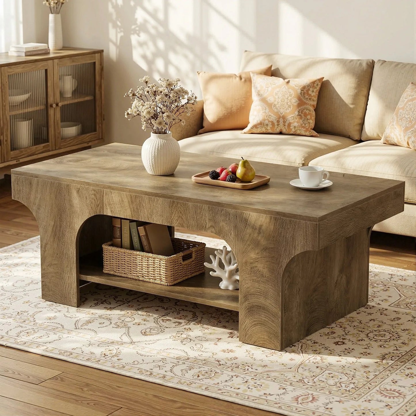 Table Basse Design Pieds Arqués - Maison Du Design