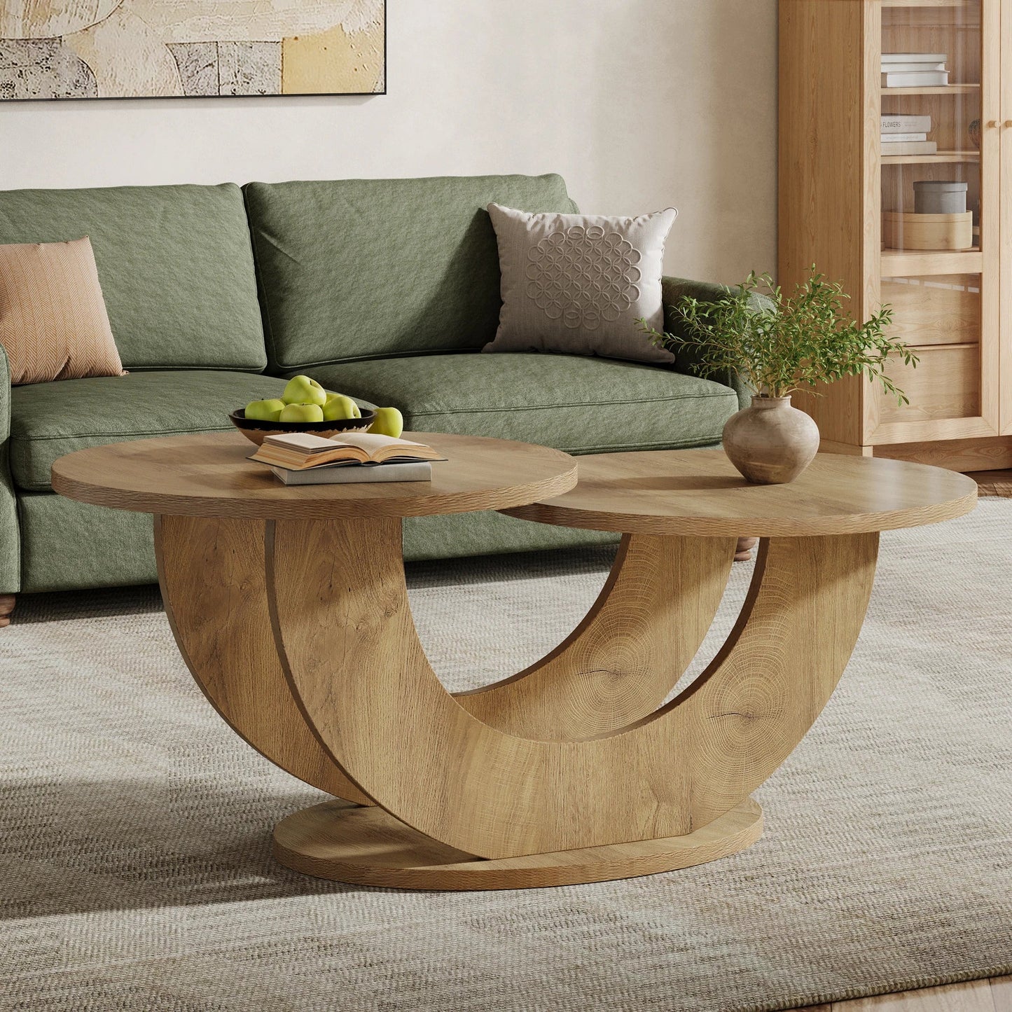 Table Basse Design Pieds en Arche - Maison Du Design