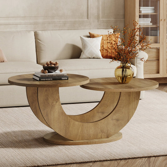 Table Basse Design Pieds en Arche - Maison Du Design